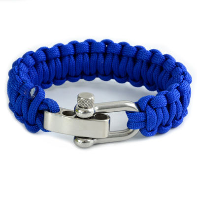 Passend verstellbares Paracord-Überlebensarmband perfekt für Outdoor-Überlebenssituationen