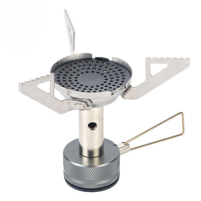 Außenbereich Portable Camping Gaskocher Herd Mini Brenner Herd mit Power-beschichtetem Finishing