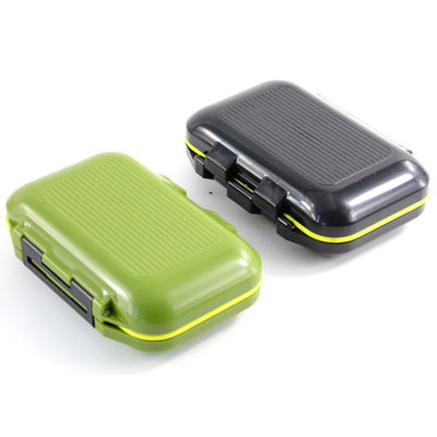 US-Währung Kunststoff-Fischerei-Laufhaken Haken Köder Tackle Box für 13,5x9,5cm Zubehör