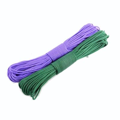 Außen Camping Notfall 550lbs Bruchfestigkeit 4mm Polyester Fallschirmseil Seil