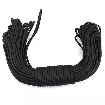 100FT 4mm 7 Kerne Fallschirmseil Überlebens Polyester 550 Paracord Seil und vielseitig