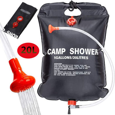 Maßgeschneiderte PVC-Wasserdichte Solardusche für Camping