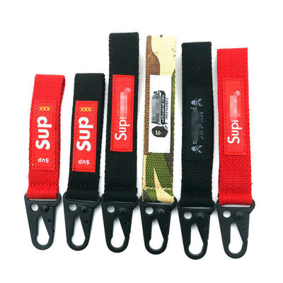 Custom Polyester Handgelenk Gurt Schlüsselkette Lanyard Nylon Keyring Gurt 30 Tage Rückerstattungsrichtlinie