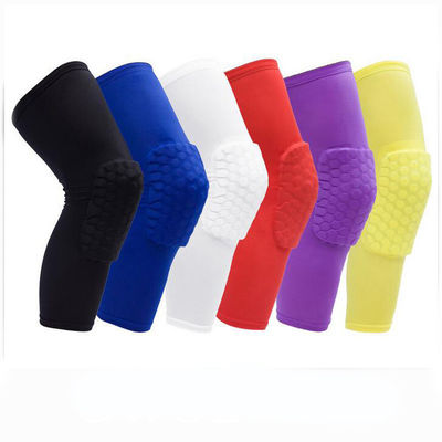 US 2/Piece Knieunterstützung Lycra-Beinhalter für Basketball Sport Knie-Kompressionshalter