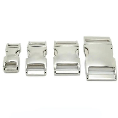 Hochtemperaturbeständiges Hundehalsband 20 mm gebogene Metallseitenfreisetzung Paracord Buckle