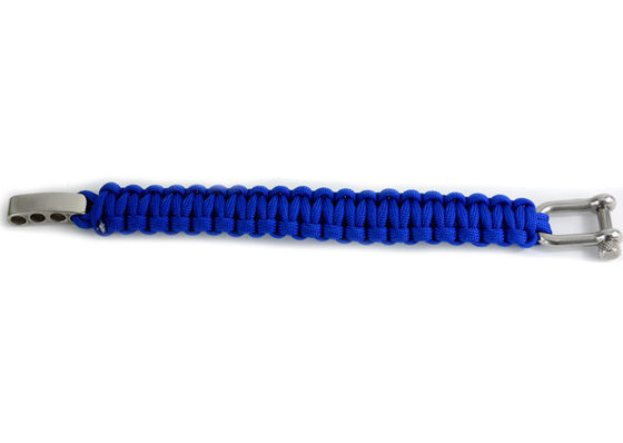 Passend verstellbares Paracord-Überlebensarmband perfekt für Outdoor-Überlebenssituationen
