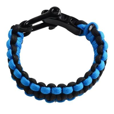 550 Paracord Überlebens-Armband angepasst Anforderung Verstellbares Polyester-Seil-Armband