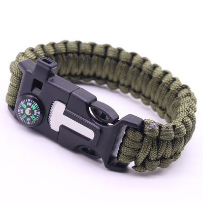 Outdoor-Notfall-Feuerstarter Paracord Überlebensarmband für den Rucksack