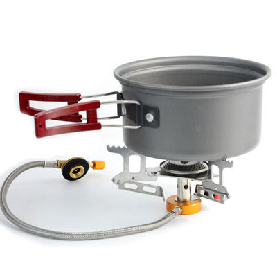Rückerstattungen für Outdoor Camping Kochgeschirr Mess Kit Aluminium Kochtopf Bratpfanne Set