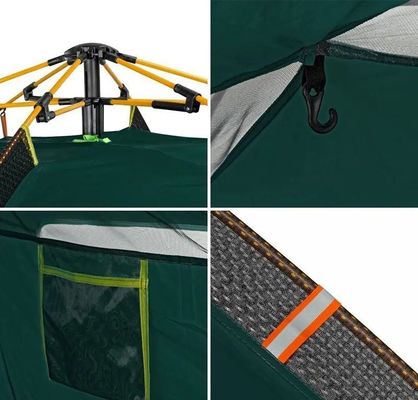 Automatische Einrichtung Polyester Campingzelt für Outdoor-Abenteuer Wasserdicht und tragbar