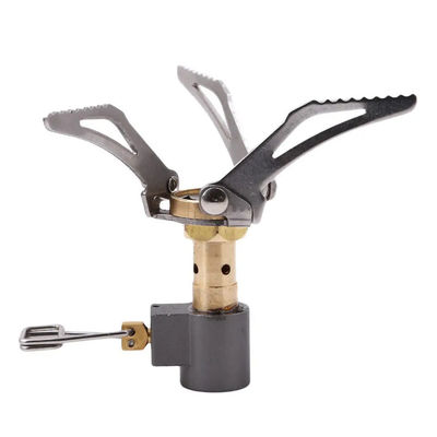 Edelstahl- und Kupfer-Mini-Butan-Gaskocherbrenner für das Outdoor-Camping-Kochen