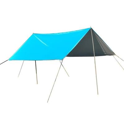 Flexible Pole Wasserdichtes Camping Wandertent Sonnenschirm Tarp für Kundenbedürfnisse