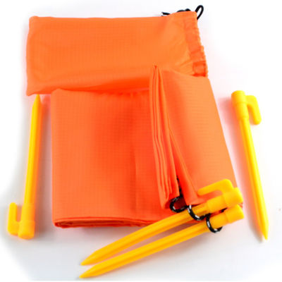 Custom Oxford Leichtgewicht Portable Strandmatte wasserdicht Tasche Camping Picknickdecke