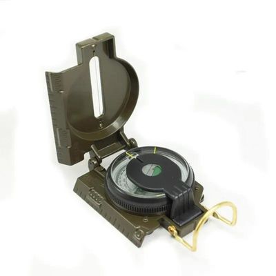 Multifunktionaler Militärkompass aus Metall für Camping