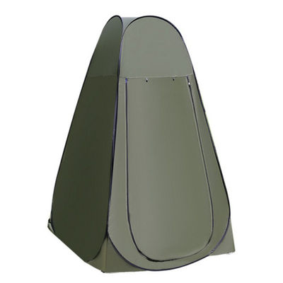 Bequemes grünes automatisches wasserdichtes Toilettenzelt für Camping und Dusche