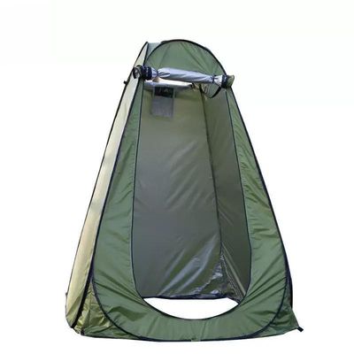 Bequemes grünes automatisches wasserdichtes Toilettenzelt für Camping und Dusche