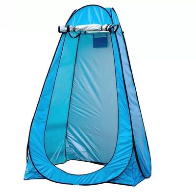 Bequemes grünes automatisches wasserdichtes Toilettenzelt für Camping und Dusche
