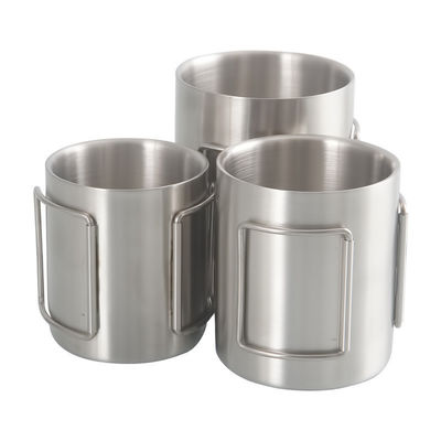 11X7,5X8cm Reisemug aus Edelstahl für Camping Isoliert und langlebig