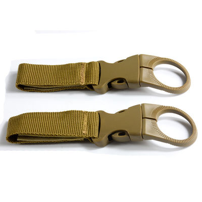 Outdoor-Taktische Nylon-Gürtel Schlüsselschnur Wasserflaschenhalter-Clip für individuelle Anfrage