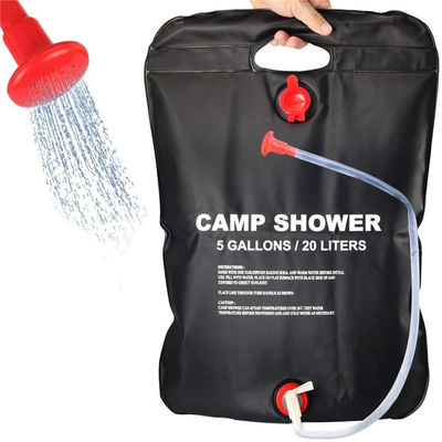 20L Outdoor Portable PVC Solar Dusche Warmwasserbeutel für Reisen Strand Camping
