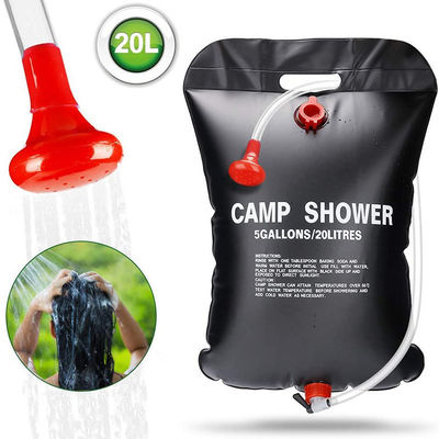 20L Outdoor Portable PVC Solar Dusche Warmwasserbeutel für Reisen Strand Camping