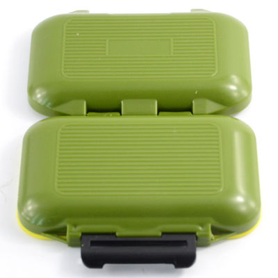 US-Währung Kunststoff-Fischerei-Laufhaken Haken Köder Tackle Box für 13,5x9,5cm Zubehör