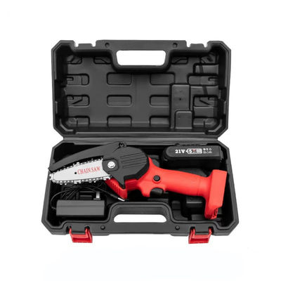 130 mm tragbare elektrische Handkettensäge Kabellose Mini-Kettensäge zum Holzschneiden DFG4563