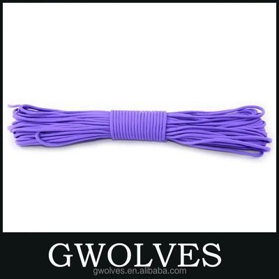 Anpassung 100FT 7 Innenstrang 550 Polyester Paracord Fallschirmseil Camping Seil