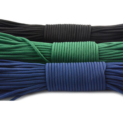 100ft 7 Innenkernen 550lbs Polyester 4mm Paracord PB0056 angepasst für Ihren Markt