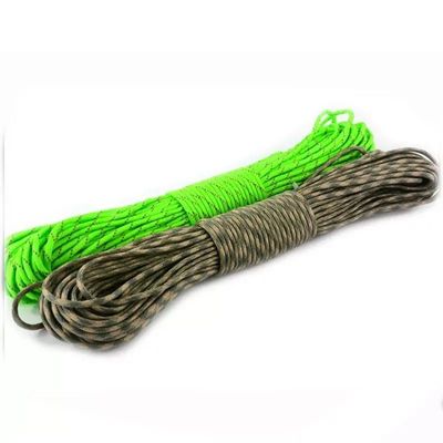 Typ III 550 Polyester 4mm Paracord mit 7 Innensträngen 100FT