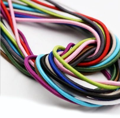 3 mm Durchmesser Hochfestigkeit schwarzes elastisches Bungee-Seil für schwere Anwendungen