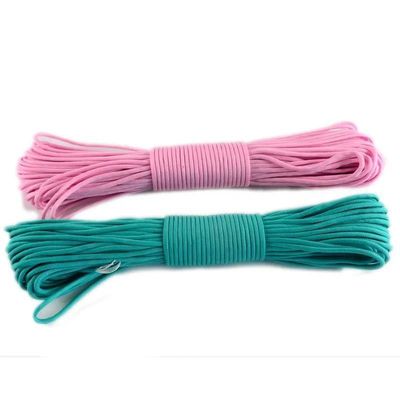 100 Fuß Typ III 7 Strang 4mm 550 Paracord Fallschirmseil Seil Schnur für Verpackung