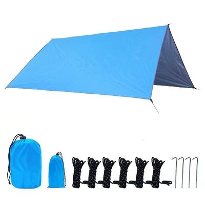 Außenpolyester Campingblechzelt mit Silberbeschichtung und Einhautsstruktur