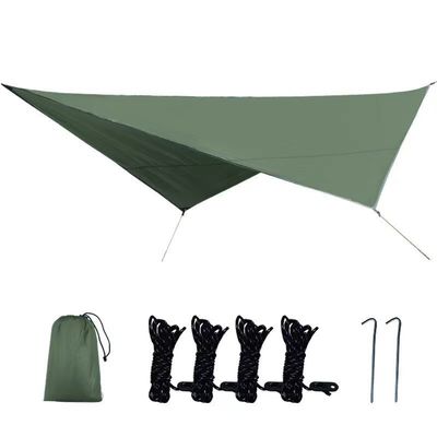 Außenpolyester Campingblechzelt mit Silberbeschichtung und Einhautsstruktur