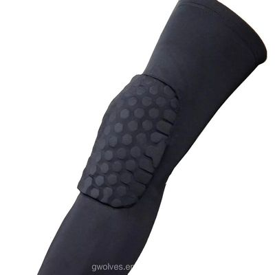 Atmungsport Kniebeutel Polyester Kniebeutel Unterstützung Kompression Bein Honighalm Ärmel