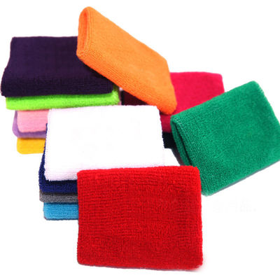 Erste Zahlung Sport Baumwolle Armband Armband Schweißbänder Armband Unterstützung für Tennis