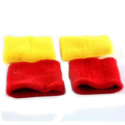 Anpassung Option Sport Baumwolle Armband für Erwachsene Atmung Tennis Armband Schweißband