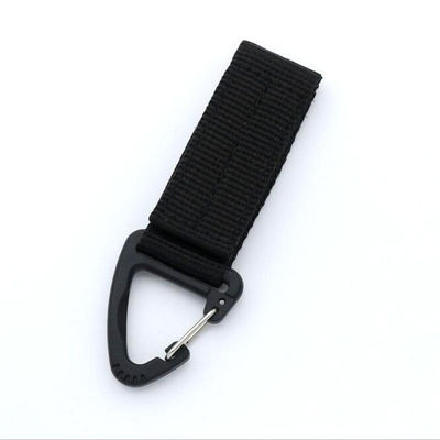 65x25mm Nylon Tactical Carabiner Lanyard Strap Keychain Rückerstattung innerhalb von 30 Tagen