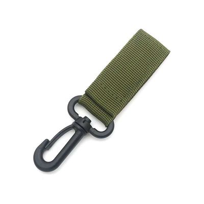 Custom Polyester Schlüsselkette Schnürsenkel Carabiner Schlüsselhalter Notwendig für Outdoor-Camping