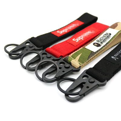 Custom Polyester Handgelenk Gurt Schlüsselkette Lanyard Nylon Keyring Gurt 30 Tage Rückerstattungsrichtlinie