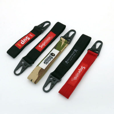 Custom Polyester Handgelenk Gurt Schlüsselkette Lanyard Nylon Keyring Gurt 30 Tage Rückerstattungsrichtlinie
