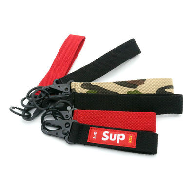 Custom Polyester Handgelenk Gurt Schlüsselkette Lanyard Nylon Keyring Gurt 30 Tage Rückerstattungsrichtlinie