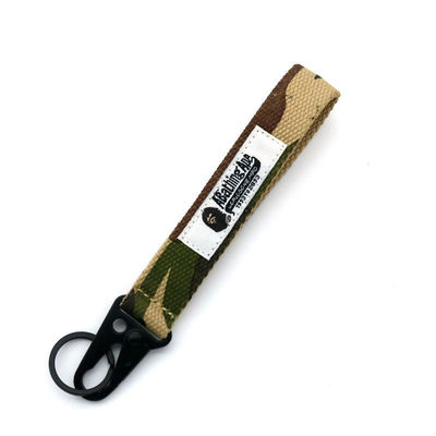 Custom Polyester Handgelenk Gurt Schlüsselkette Lanyard Nylon Keyring Gurt 30 Tage Rückerstattungsrichtlinie