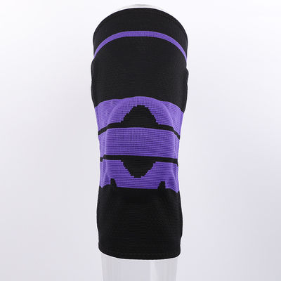 Sport-Nylon-Silicone-Kniebeutel Kompression Kniestütze für den Basketball-Schutz