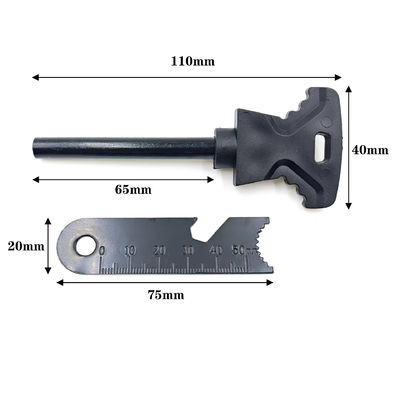 8mm Camping Fire Starter Flint Ferrocerium Rod für die Outdoor Survival Gear Collection