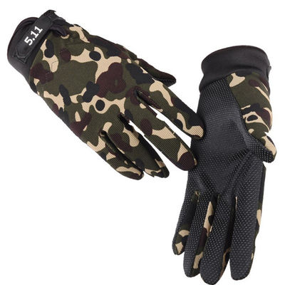Antislip-Radhandschuhe Winddichte Polyester-Motorradhandschuhe für Outdoor-Aktivitäten