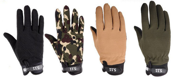 Antislip-Radhandschuhe Winddichte Polyester-Motorradhandschuhe für Outdoor-Aktivitäten