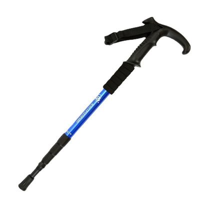90-135cm Schwierigkeitsfreier Rückgang Outdoor Kletterstange Teleskopische Gehstange für Wandern