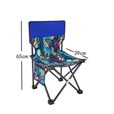 Festgeschaltete Rotations-Design Leichtgewicht Aluminium-Picknick-Strandstuhl für Outdoor-Camping Einzel