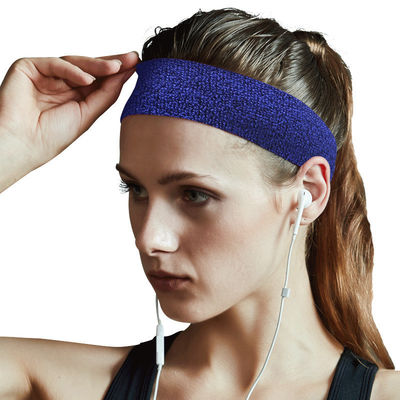 Feuchtigkeitsabsaugende und atmungsaktive Fitnessstudio-Training Running Baumwollschweißband für Training